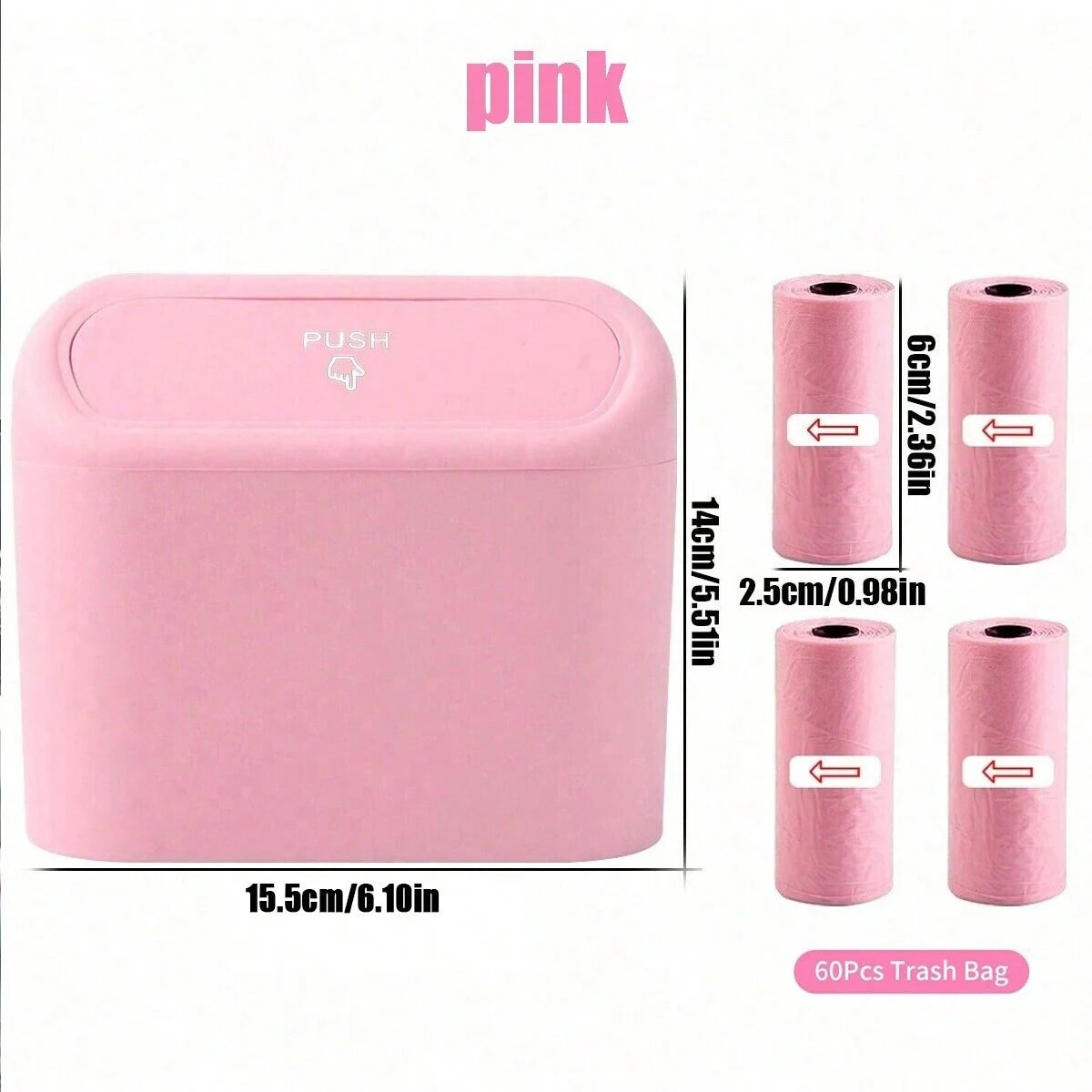 TrashGuard Pro: Premium Quality Car Organizer with Lid