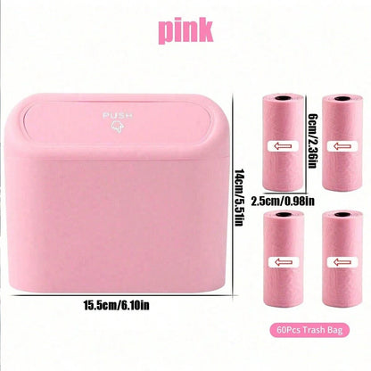 TrashGuard Pro: Premium Quality Car Organizer with Lid